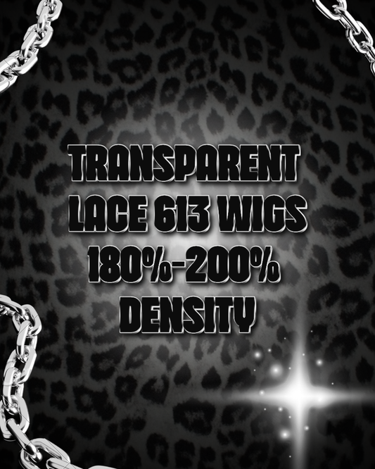 Transparent Lace 613 Wigs 180%- 200% Density