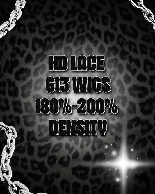 HD Lace 613 Wigs 180%-200% Density